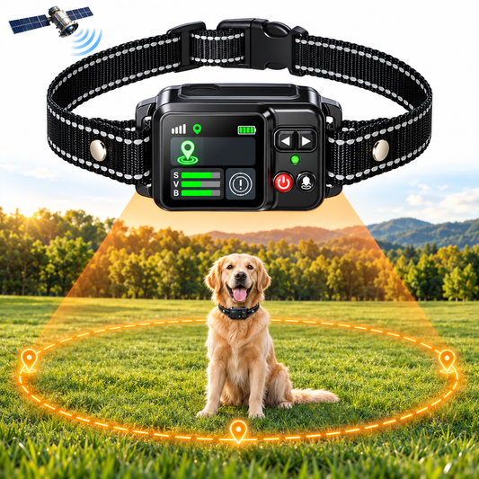 GPS Wireless Dog Fence Collar